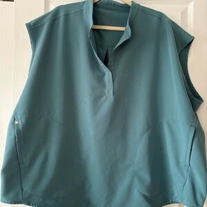 Women's Plus Rafaela Figs Scrub Top